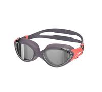 Speedo Women's Biofuse 2.0 Mirror Swim Goggles, Vintage Fog/Steel/Silver Mirror, One Size
