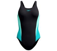 Speedo - Women's Colourblock 2.0 - Maillot de bain - 36 - anthracite / mayan blue