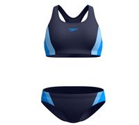 Speedo - Women's Colourblock Splice 2 Piece 2.0 - Bikini - 44 - lagoon blue