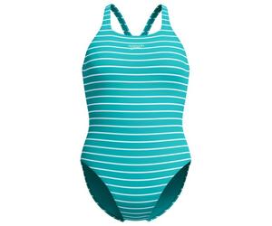 Speedo - Women's Eco Endurance+ Printed Medalist - Maillot de bain - 32 - turquoise gem