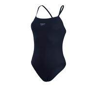 Speedo - Women's Eco Endurance+ Thinstrap 1 Piece - Maillot De Bain Taille 38, Bleu