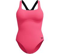 Speedo Women's Flex Band One Piece Swimsuit With Built-In Swim Bra Garniture à la framboise 32 Female