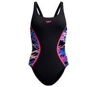 Speedo - Women's Hyperboom Splice Muscleback One Piece - Maillot de bain - 42 - anthracite/margarita pink