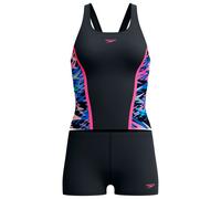 Speedo - Women's Hyperboom Splice Tankini Set - Tankini - 38 - anthracite / margarita pink