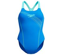 Speedo - Women's Medley Logo 1 Piece - Maillot de bain - 32 - lagoon blue