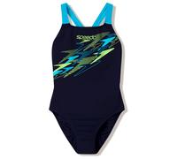 Speedo - Women's Medley Logo Medalist One Piece - Maillot de bain - 44 - hyper teal / citrus green