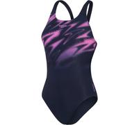 Speedo Women's One Piece Swimsuit Marine/Rose 28 (2XS) Female