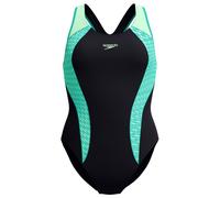 Speedo - Women's Placement Laneback - Maillot de bain - 38 - lagoon blue