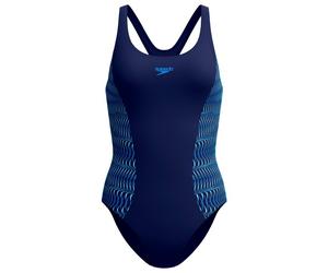 Speedo - Women's Placement Muscleback - Maillot de bain - 38 - peacoat / angelic blue