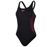 Speedo - Women's Placement Muscleback - Maillot de bain - 40 - black / plum dandy / siren