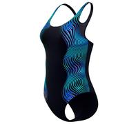 Speedo - Women's Print Medalist One Piece - Maillot de bain - 38 - anthracite