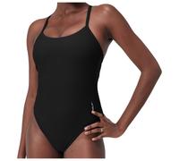 Speedo - Women's Solid Racerback 1 Piece - Maillot de bain - L - anthracite
