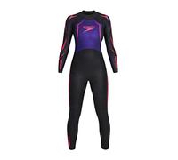 Speedo Xénon Fullsuit Combinaison en néoprène pour Femme Noir/Violet
