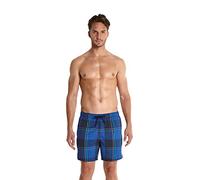 Speedo YD Check Leisure Short de Bain Homme Bleu Marine/Deep Peri/Eau Fraîche/Blanc FR : M (Taille Fabricant : M)