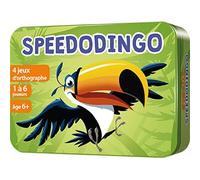 Cocktail Games – Jeu de société Speedodingo CP/CE2 – Dès 6 ans, 4 jeux d'orthographe