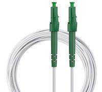 Speedoptic - Câble Fibre Optique LC/APC vers LC/APC - Rallonge Jarretiere (3 mètres)