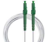 Speedoptic - Câble Fibre Optique LC/APC vers LC/APC - Rallonge Jarretiere (5 mètres)