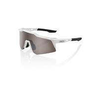 100% - Speedcraft XS HiPER - Lunettes vélo Matte White - HiPER Silver Mirror