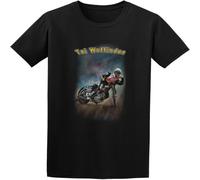 Speedway Rider Tai Woffinden GP Motorcycle Racing Men's T-Shirt Unisex Mens Tees Black S