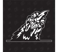 speedwerk-motorwear Hahn Version 4 - Autocollant, Coq, Autocollant pour Pare-Chocs, Ferme, Animaux de la Ferme, Poulet, Poule, Poulets, Oiseaux, volaille (ÉGALEMENT Possible avec Le NOM SOUHAITÉ)