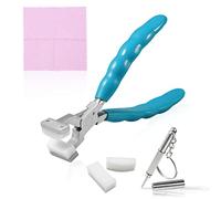 SPEEDWOX 15,2 cm - Pince à plier pour bracelet en acier inoxydable - Pince de réparation pour lunettes - Mâchoire en nylon - Pour réparation de montures de lunettes optiques