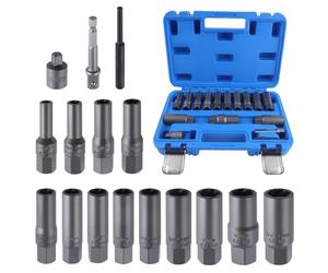 SPEEDWOX 16 Pcs ensemble d’extracteur de boulon profond en spirale décapant ensemble d’extracteur d’écrou décapant d’écrou décapant d’écrou décapant d’écrou décapant pour boulons, écrous, goujons