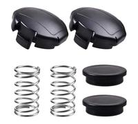 SPEEDWOX 2 pièces X472000070 Speed Feed 400 Tête de Coupe de Rechange Bobine Echo Weed Eater Pièces pour Coupe-Bordures Couvercles Bobine Rechange Compatibles avec Les Capuchons Echo Speed Feed