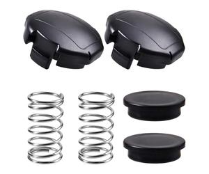 SPEEDWOX 2 pièces X472000070 Speed Feed 400 Tête de Coupe de Rechange Bobine Echo Weed Eater Pièces pour Coupe-Bordures Couvercles Bobine Rechange Compatibles avec Les Capuchons Echo Speed Feed