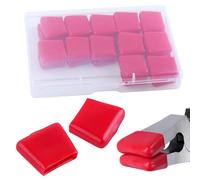 SPEEDWOX 24PCS embouts en caoutchouc de remplacement pour pinces en verre de 6 pouces embouts en caoutchouc pour pinces en verre d’embout incurvée embouts en caoutchouc pour pinces en verre de