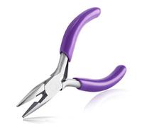 SPEEDWOX 3 pouces pince à nez à chaîne avec Cutter mini pinces à bijoux pour fabrication de bijou