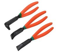 SPEEDWOX 3PCS 7 pouces sertisseuse à main en métal petite feuille de métal plieuse droite outils aplanissant forme sertisseuse à bord pinces à coudre avec poignée ergonomique pour Plier et aplanir