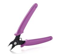 SPEEDWOX 4,5 pouces coupe-chasse pour la fabrication de bijoux coupe-chasse électronique de précision pinces de coupe diagonale coupe-chasse artisanale pour la fabrication Micro coupe-fil petits
