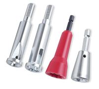 SPEEDWOX 4 Pcs fil Twister outil pour perceuse décapage de fil et torsion outil 3 Way 5 Way 6 Way connecteur torsion pour 1/4-inch Clamp connecteur Twister pour les conducteurs de perceuse électrique