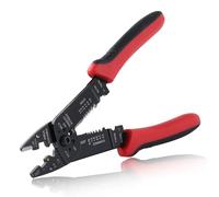 SPEEDWOX 8.5" décapant de fil coupe-fil sertisseur de fil vis de décapage de câble outil de sertissage de fil de cisaillement pour 1-1.25Mm 7-8Mm bornes isolées et non isolées et connecteurs et bornes
