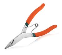 SPEEDWOX 9 pouces Angle Tip verrouiller pinces à anneaux avec trou spécial Circlip pince à Angle retenir pinces à anneaux pince à anneau à pression outil de retrait d’anneau C-clip pour enlever