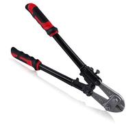 SPEEDWOX Coupe-boulons robuste de 35,6 cm pour couper des clôtures à maillons de chaîne, des fils d'acier, des chaînes, des vis, des rivets et des petits cadenas, coupe-boulons à double action