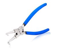 Speedwox externe Bent Pince pour anneaux de la mâchoire, 90 ° Pince à circlip Bent tip, Precision Conservant Bague Pince de fixation pour pince, haute en acier au carbone Outil de réparation 22,9 cm