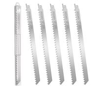 SPEEDWOX Lames de scie alternative de 12 pouces pour couper les os de viande congelée, 5 lames Sawzall en acier inoxydable avec boîte de rangement