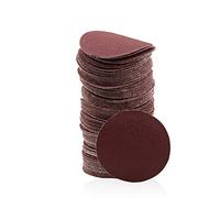 SPEEDWOX Lot de 100 disques abrasifs de 2" pour ponceuse à bois 180 Grain de disques abrasifs à crochet et boucle pour perceuse à bois Outils rotatifs sans trou rouge