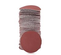 SPEEDWOX Lot de 100 disques abrasifs de 5,1 cm - Grain 1500 - Disques de ponçage à crochet et boucle pour ponceuses, perceuses, meuleuses, outils rotatifs, fixation du bois, auto, sans trou