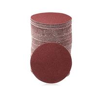 SPEEDWOX Lot de 100 disques abrasifs de 7,6 cm en papier abrasif auto-agrippant pour perceuse, meuleuse, outils rotatifs sans trou (grain 100)