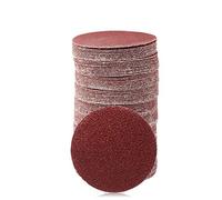 SPEEDWOX Lot de 100 disques abrasifs de 7,6 cm - Grain 40 - Disques de ponçage à crochet et boucle pour perceuse, meuleuse, outils rotatifs, sans trou