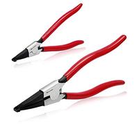 SPEEDWOX Lot de 2 pinces spéciales pour bagues de retenue - Pince plate pour retirer les bagues de verrouillage des changement de vitesse - Outil de blocage des bagues d'angle - Pince circlip
