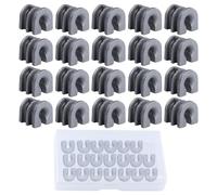 SPEEDWOX Lot de 20 têtes de débroussailleuse à œillets - Pièces de Rechange pour STHIL FS44 FS55 FS80 FS88 FS90 FS106 FS108 FS130 FS56 FS6X FS7X FS8X FS110