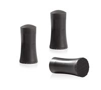 SPEEDWOX Lot de 3 mini blocs de ponçage à la main de 2,5 cm - Mini patin de ponçage à crochet et boucle pour la restauration de meubles en bois, le polissage de la maison et de la voiture (noir)