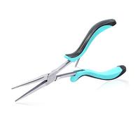 SPEEDWOX Mini pince à bec aiguille de 17,8 cm - Petite pince à bec long - Pince à bec extra long - Outil pour la fabrication de bijoux et de perles