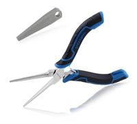 SPEEDWOX Mini pince à bec effilé Mâchoire lisse avec couvercle de protection Pince à bec effilé pour la fabrication de bijoux Mini pince fine de précision pour la fabrication de bijoux Pliage de fil
