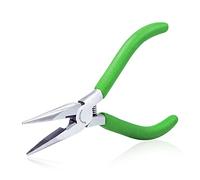 SPEEDWOX Mini pince à bec long de 5.5" de petite taille pour bijoux Pince fine Mâchoire dentelée Outil de fabrication de bijoux de précision Pince de coupe fine Pour perles professionnelles