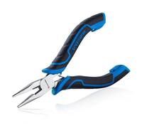 SPEEDWOX Mini pince à bec long dentelé pour la fabrication de bijoux avec bord coupant, pince à bec aiguille pour plier des fils, des travaux manuels, travailler dans des zones étroites