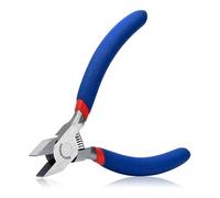 SPEEDWOX Mini pince à bec plat de 12,7 cm - Pince à bec large - Pince de précision pour bijoux, réparation fine, outils à main, micro professionnel pour perles, loisirs créatifs, loisirs